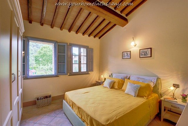 una delle camere da letto